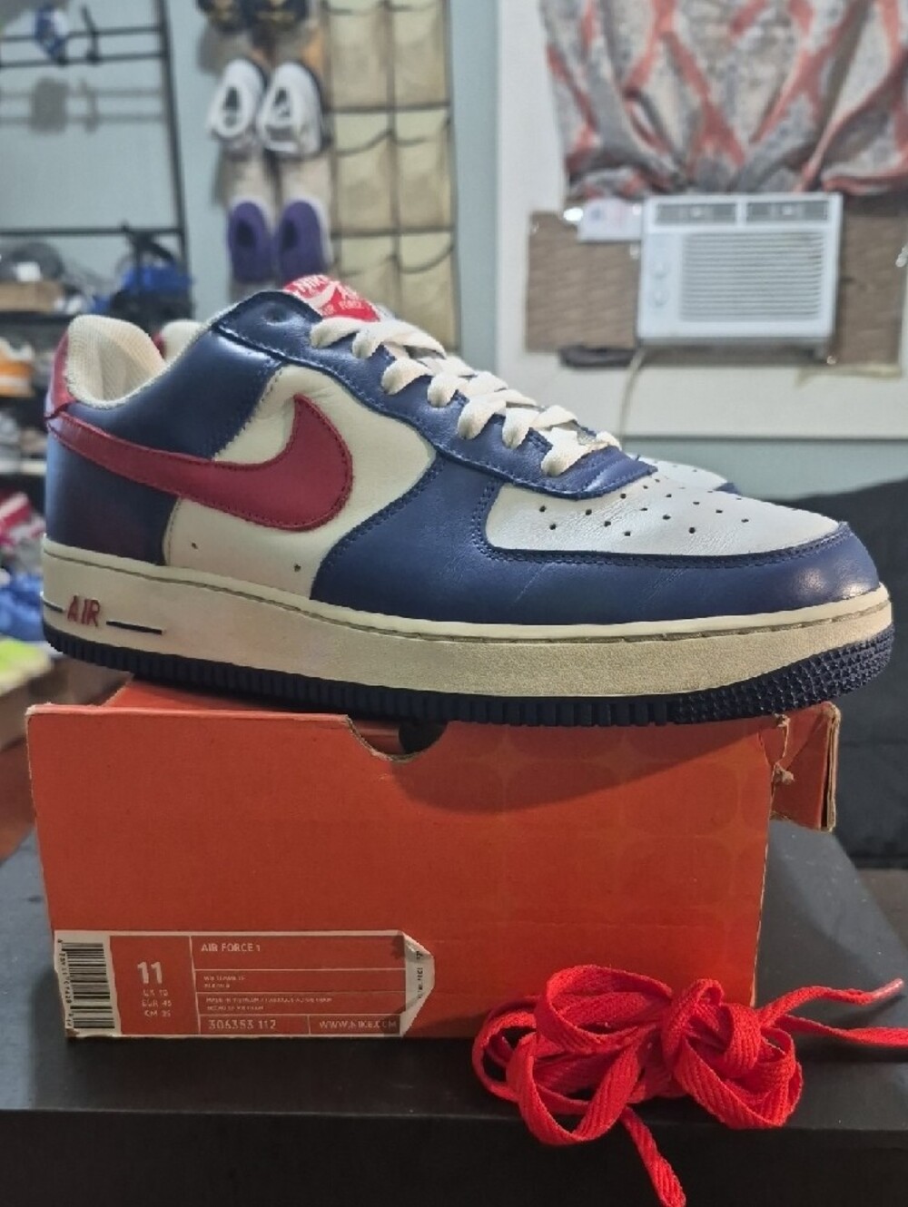 Nike Air Force 1 Low "Independence Day" (2004) Mens 11 EUC - Picture 3 of 12